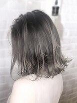 オーブ ヘアー ケイ 鈴鹿店(AUBE HAIR kay) 【AUBE HAIR】外国人風カラー_外ハネボブ