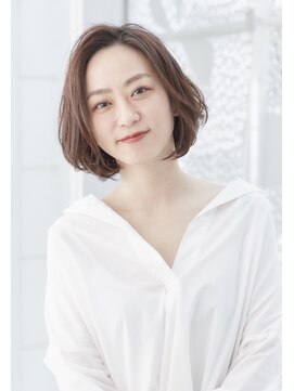 ミチオ ノザワ ヘアサロン ギンザ(Michio Nozawa HAIR SALON Ginza) 品のあるふんわりひし形ボブヘア！