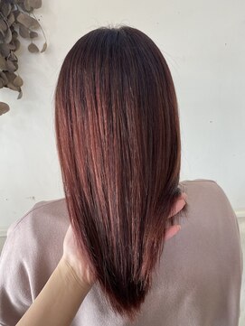 ボアップ 新居浜店(boappu) #ローズ #ブラウン #ピンク #カラー #イルミナ #新居浜