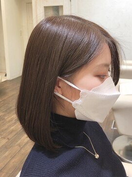 サイン(SIGN) 大人ミディアムボブ/20代30代40代/江渡裕司/ショコラベージュ