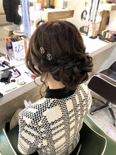 ヘアメイク エンカレッジ(HAIR MAKE encourage) ふんわりアップ