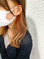 ネオリーブカップ 町田店(Neolive capu)&nbsp;イヤリングカラー ＊ オレンジ【ココアベージュ／暖色カラー