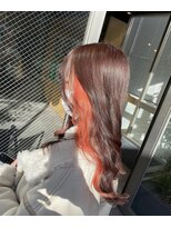 ルフレ 新宿本店1st(Reflet)&nbsp;キャロットオレンジ／インナーカラー/ダブルカラー