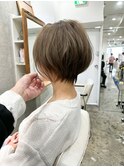 マッシュ/くびれヘア/ショートボブ/[大阪箕面駅/ショート]