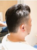 男前カット(8:2分け)