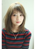 大人可愛いミディアムレイヤー　Lino　吉祥寺