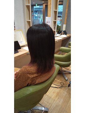 ブロッサム 東中野店 20代30代40代大人可愛いハイライトブリーチピンクアッシュ