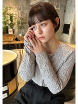 アン(Un)&nbsp;【ミニボブ】【ワイドバング】【南船場美容院】【大阪カラー】