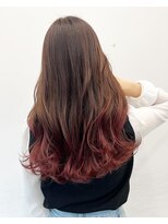 アライブ キチジョウジ(ALIVE Kichijoji) 【ALIVE吉祥寺】ピンクブラウングラデーションカラー