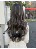 ハイライトレイヤーカットエクステイルミナカラー縮毛矯正