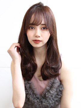 アイビー 吉祥寺(aivee) ミディアムレイヤーカットエアリーロング×ラベンダーアッシュ