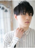 オーガニックカラーで優しい印象の重軽マッシュヘアX南越谷