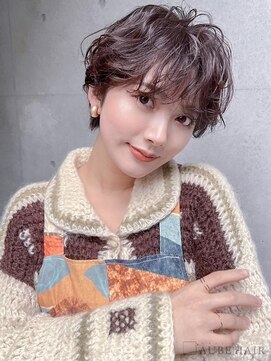 オーブヘアー アリーナ 会津若松店(AUBE HAIR alina) 20代・30代_大人可愛い_ショートパーマ