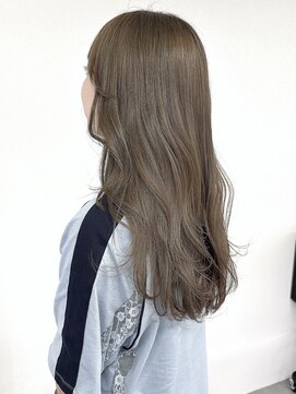 ノウハウ キョウト(KNOWHOW kyoto) ブリーチなし/オリーブベージュ/ロングレイヤー