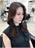 髪質改善UPTOGLOSS 福岡 博多美容室 小顔顔周りカット 韓国風