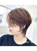 ★レイヤーたっぷりのウルフショート★