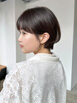 アイティーバイアルバム 北千住店(IT by ALBUM)&nbsp;マロンベージュフェザーショート似合わせカット_ba537731