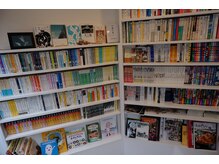ダダコ(DaDaKo)の雰囲気（３００冊以上の本、マンガ、絵本は読み放題）
