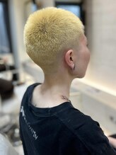 ザビー(THE B) 本八幡×ベリーショート×ケアブリーチ