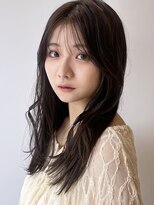 ソラ 広尾店(SORA) ゆるカワ2wayバング ロングスタイル