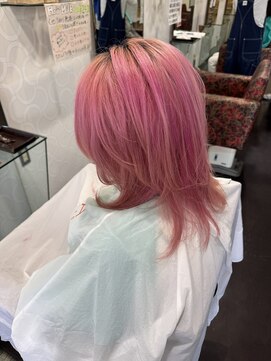 キャパジャストヘアー(CAPA just hair) 【個性派カラー × レイヤーカット】