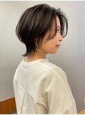 ナチュラルウルフ/顔まわり/レイヤーカット/ボブ