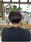 レディース刈り上げマッシュ