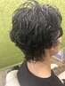定番メンズカット＋ショルダーリラクゼーション（首・肩10分マッサージ付き）