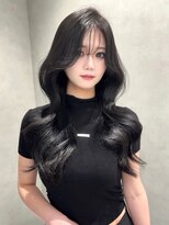 ニトバイアンキシム(nit by ahnkism)&nbsp;韓国風レイヤーカット顔まわりくびれオルチャン堀江