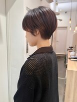 ヘアエジェリプリム (hair&spa egerie prime) 前髪あり/前下がりショート/20代◎30代◎40代