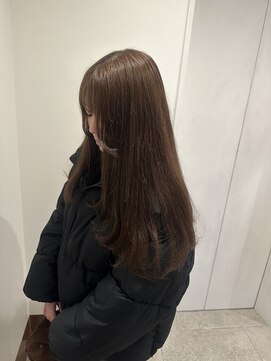 ガーランドウメダ(Garland umeda) layer cut × maron brown♪ 担当 Himawari