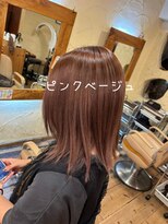 ヘアーサロン ビンブンバン(hair salon bim bum bam)&nbsp;ピンクベージュ