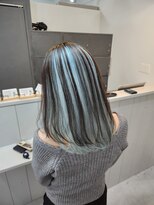 シェイロ(Cielro)&nbsp;ペールブルー/ケアブリーチ/アンブレラカラー☆suzu☆