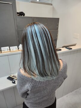 シェイロ(Cielro) ペールブルー/ケアブリーチ/アンブレラカラー☆suzu☆