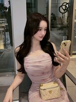 ノク 渋谷(nok)&nbsp;イメチェンピンクベージュ前髪