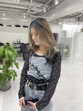 ギア(GEAR.) デザインカラー×レイヤーカット