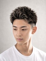 ノラ ギンザ(NORA GINZA) アップバングショートセンターパートツーブロックシャドウルーツ