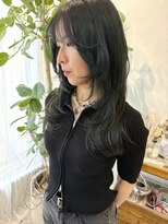 ミント(mint)&nbsp;☆夏カラー☆オリーブグレー☆ダークグレー☆レイヤーカット☆