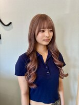 リーヘアアンドコー(lea hair.Co)&nbsp;夏の透明感ピンクベージュ