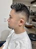 【青木指名限定】ミリ単位で魅せる骨格補正スキンフェード+眉毛カット[名駅]