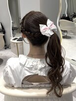 エクララ(eclala)&nbsp;サイドポニー 選べるヘアセット 推し活 ヘアメ