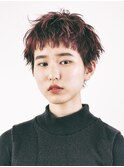 ラズベリーレッドのベリーショート