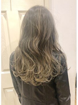 ヴィコロ(vicolo) 角流グラデーションカラー　グレージュバージョン