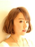 【ShuKRun 不動前】ゆるふわボブ