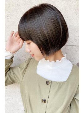 ネックス 表参道本店(nex) ミニボブ　暗髪　表参道