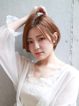 ダヴィン 中目黒(DaVin) 【davin中目黒】フォギーベージュ 耳かけショート 30代40代人気