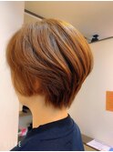 ボリュームショートボブ