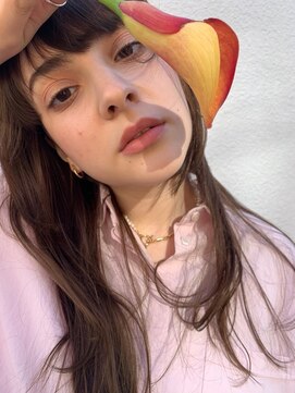 ソルトウォーター(SALT WATER) 外国人風ナチュラルベージュカラー