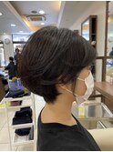 ［中上］ハンサムショート／大人ボブ／大人ショート