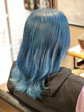 ビス ヘア アンド ビューティー 西新井店(Vis Hair＆Beauty) 20代30代大人可愛いダブルカラーブリーチハイトーンカラー